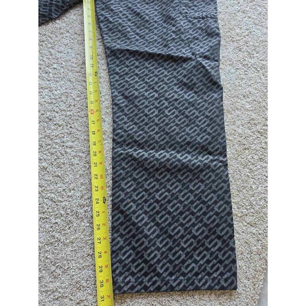 Supreme Men's Denim Casual Pants - Geometric Black Gray 36 Straight Leg Pockets - Picture 9 of 9